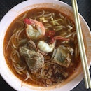 Prawn mee for lunch yesterday.
