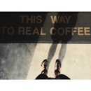 This way to real coffee xD  #coffee #coffeeaddicted #cafekl #cafe #city #life #living #walk #passby #real #way #cafehop