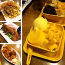 Dinner ~ @kimi_jolavine  #food #desserts #lagourmet #johor #jb #sunday #yummy #nice #mango #wing #rice #potato #durian #ace #dinner #full