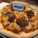 The Impossible Meat Pizza