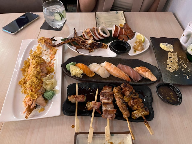 Good Japanese Food, Spacious Layout