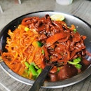 Hameed Mee Goreng Sotong at Esplanade Penang is epic, super delicious and really good.