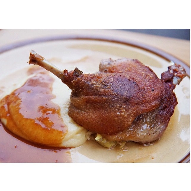 Duck Confit from Immanuel French Kitchen.