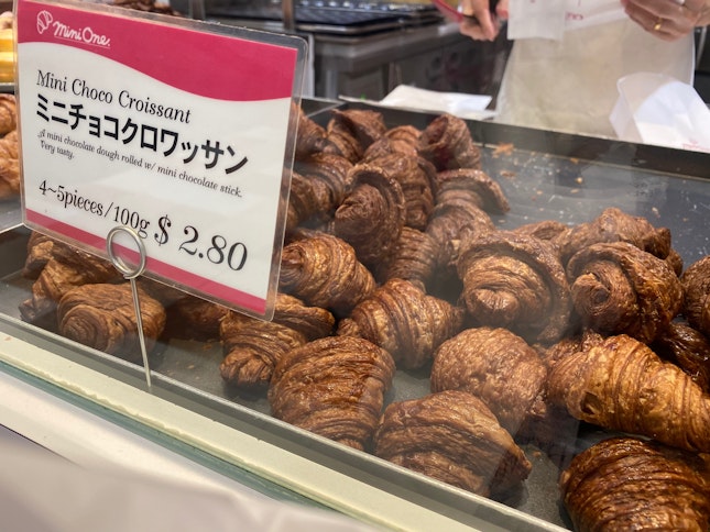Mini Choco Croissant ($2.80 Per 100g)