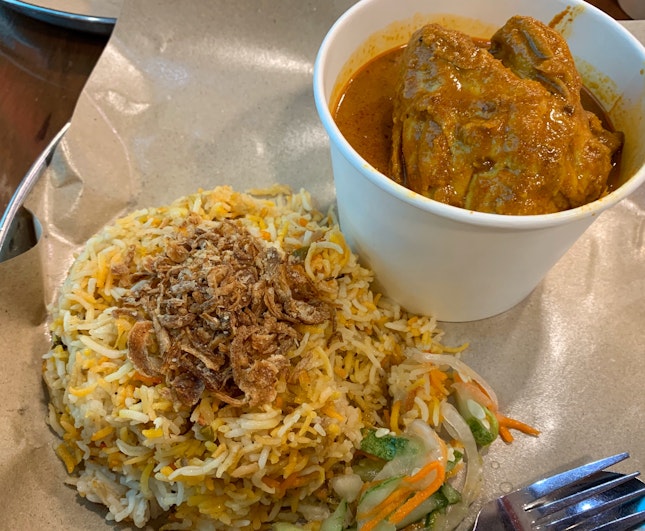 Chicken Curry Biryani | $8.50