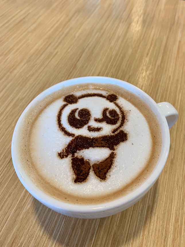Giant Panda Cappuccino | $6.90