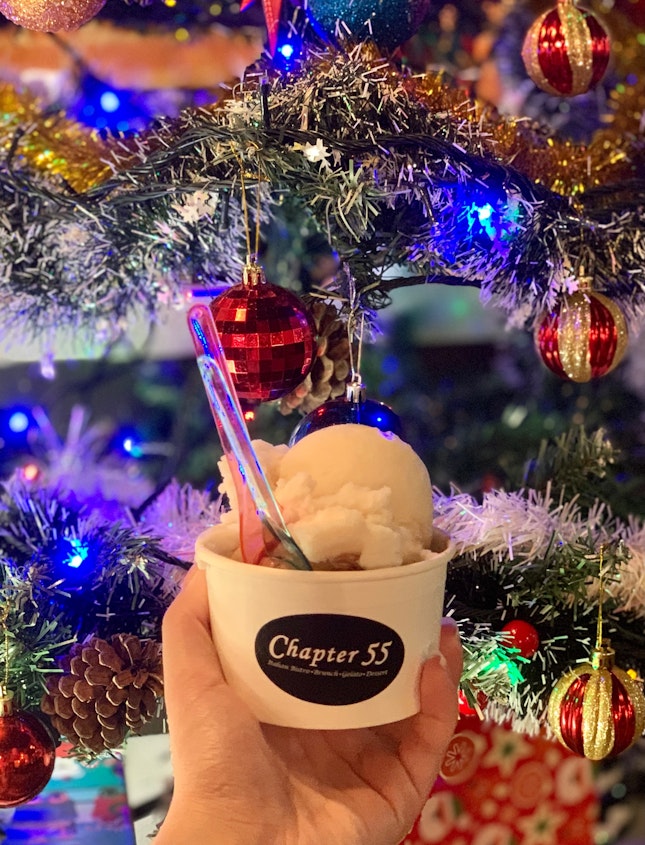 Large Ice Cream (Double Scoop Lychee Martini & Rocher) | $10