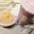 Last night, yam paste S$3 from Mei Heong Yuan for mummy & taro soya milk S$2.30 for myself.