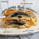 Yam Mochi Black Sesame Pastry ($1.60)