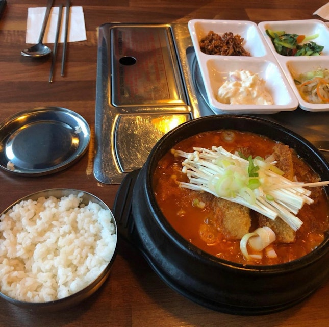 Kimchi Donkatsu Jjigae
