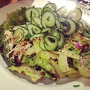 Salad #1 for Dinner #green #salad #leaf #food #foodporn #instafood