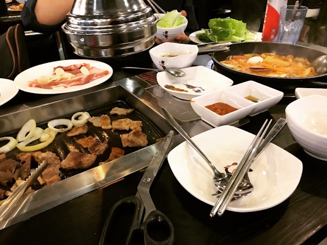 Korean BBQ & Army Stew Buffet [$23.80]