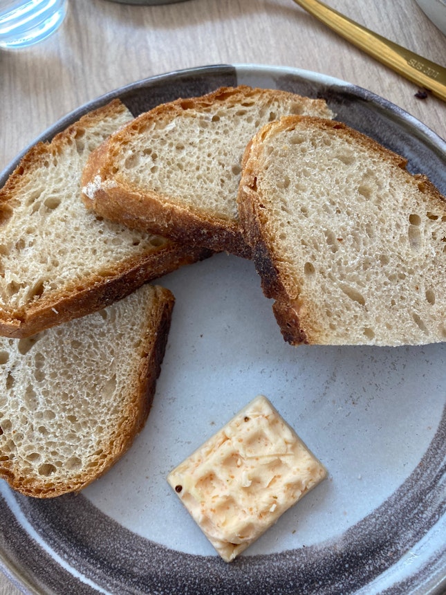 Pain De Campagne With mentaiko Butter