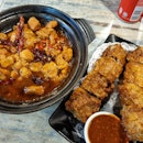 Sesame Oil Chicken + Ngoh Hiang