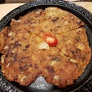 Vegetarian Kimchi Pancake