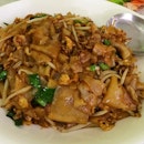 Fried Kway Teow with chai poh.