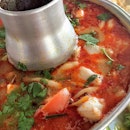 Seafood Tomyam Soup.