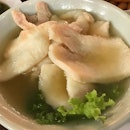 Sliced fish with bak kut teh soup ?