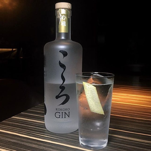 Fatback Ears Down: Kokoro Gin, a Japanese-themed London Dry Gin distilled with eight botanicals and fresh Sansho berries which recently launched at CACHÉ within IZY along Club Street.