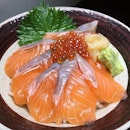 The Early Fatback: Salmon Oyako Don from Soshinsen, a Japanese concept at The Midtown, Hougang.
