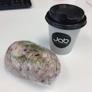 QQ Rice ball - at $4.90, you get to choose a choice of grains and 5 toppings.
