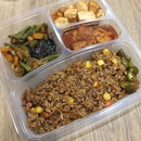 Vegetarian Lunch box from Lingzhi $4.50.