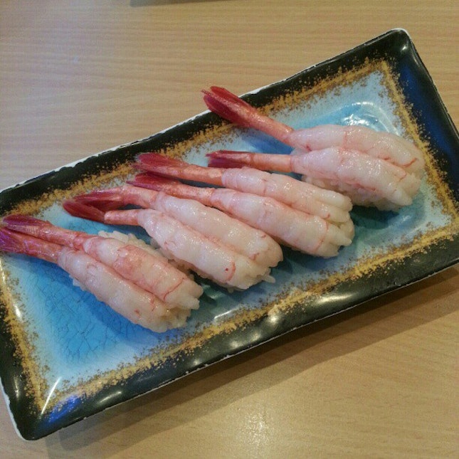 Really fresh sweet shrimp