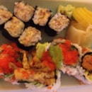 Soft Shell Crab And Spicy Tuna Roll