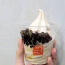 Tie Guan Yin Soft-serve with Pearls