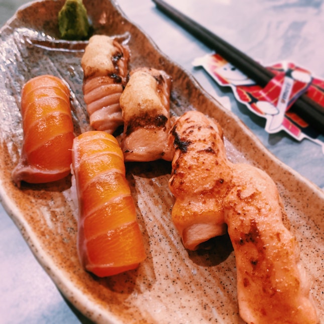 Salmon Sushi Set