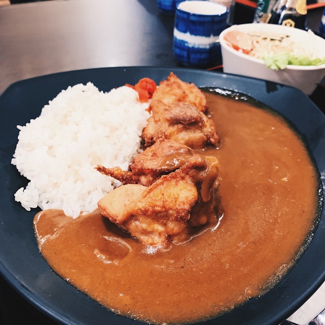 Chicken Karage Curry Rice