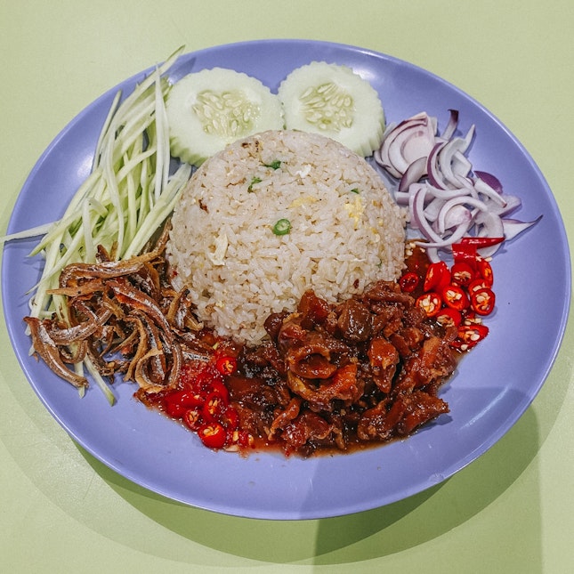 Thai Fried Rice $5 (Average Taste)