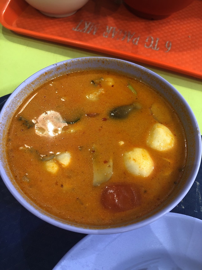 Tom Yum Soup w/Rice