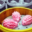 New menu at @crystaljadesg and featuring the cute Hedgehogs ($5.30 for 3) with white lotus paste fillings!