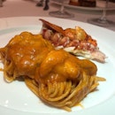 Lobster with Tagliolini and Uni Sauce #burpple #amayzingEatsKL