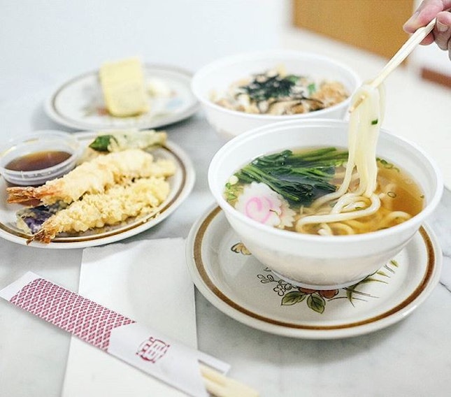 🇯🇵 || This week's edition (25 - 31st July) of #BYDTB campaign at @deliveroo_sg sees Japanese cuisine at affordable rates with set meals for 2 at $25 and 4 for $45 at certain esteemed joints across the island

Its Megumi for us this afternoon as we tuck into {Tempura Udon}, {Katsudon} and {Tamago Yaki} - really appreciate how extra efforts are taken to seperate the warm broth from the udon and condiments during transportation

Make sure to filter out the cuisine by looking out for the emoticon (🇯🇵 ) for participating restaurants in your region.