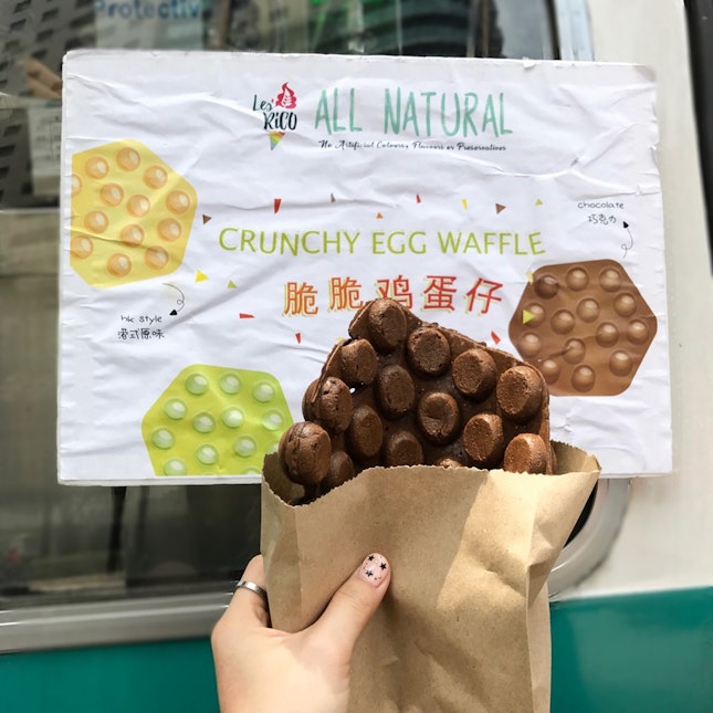 Brownie HK Egg Waffle