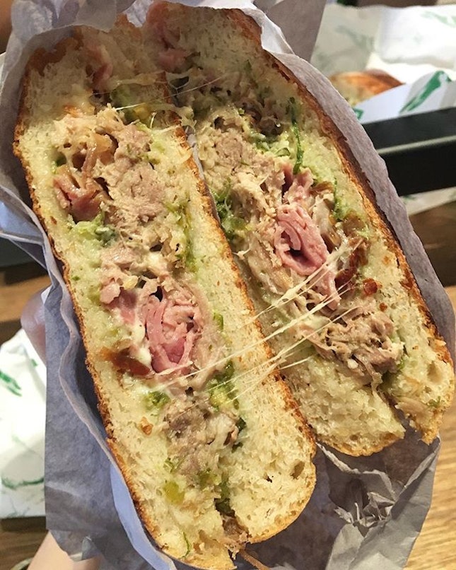 The ever-popular #parkbenchdeli sandwich.