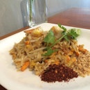 Phad Thai 🍝 
Thai cuisine is always my favorite!