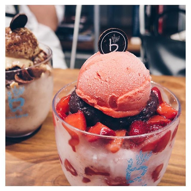 Today's weather calls for a Double Bingsu ($20.90)!