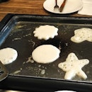 Pancake making..