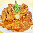 Chili Crab (SGD $60 / 1kg) @ Punggol Seafood Hock Kee Restaurant.