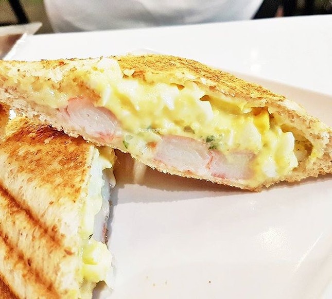 Snow Crab Toastie (SGD $2.80) @ Swee Heng 1989 Classic Bakery.