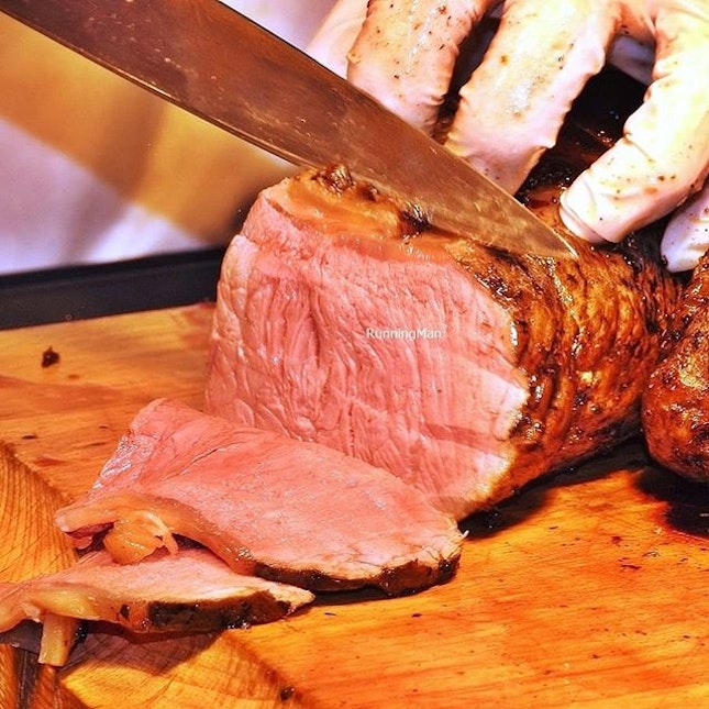 Roast Beef Sirloin With Mixed Spices (SGD $98++ for 2kg) @ Grand Copthorne Waterfront Hotel.