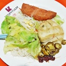 Economy White Bee Hoon (SGD $3) @ Kim Kim Cooked Food.