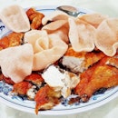 Crispy Fried Chicken (SGD $32) @ Quan Xiang Yuan.