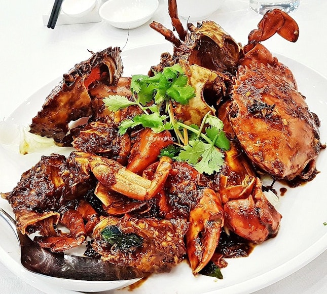 Gan Xiang Crab (SGD $49.90 for 3 crabs) @ Diamond Kitchen.