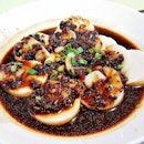 Scallop With Beancurd In Black Bean Paste (SGD $12) @ Hong Kong Chef's Kitchen.
