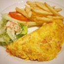 Ham and Cheese Omelette.