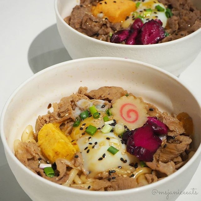 🐖 Pork Collar Udon Bowl with Furikake Butter (S$10.00) 🐖Making your own Butter Bowl is as easy as 1-2-3:♦ Step 1: Choose Meat (Chicken Shabu S$8.00/Pork Collar S$9.00/Beef Shabu S$12.00)♦ Step 2: Choose Staple (Japanese White Rice/Udon +S$1.00)♦ Step 3: Choose Butter (Wasabi/Furikake/Teriyaki/Mentaiko +S$1.00)Have fun at creating your own yummy Butter Bowl!